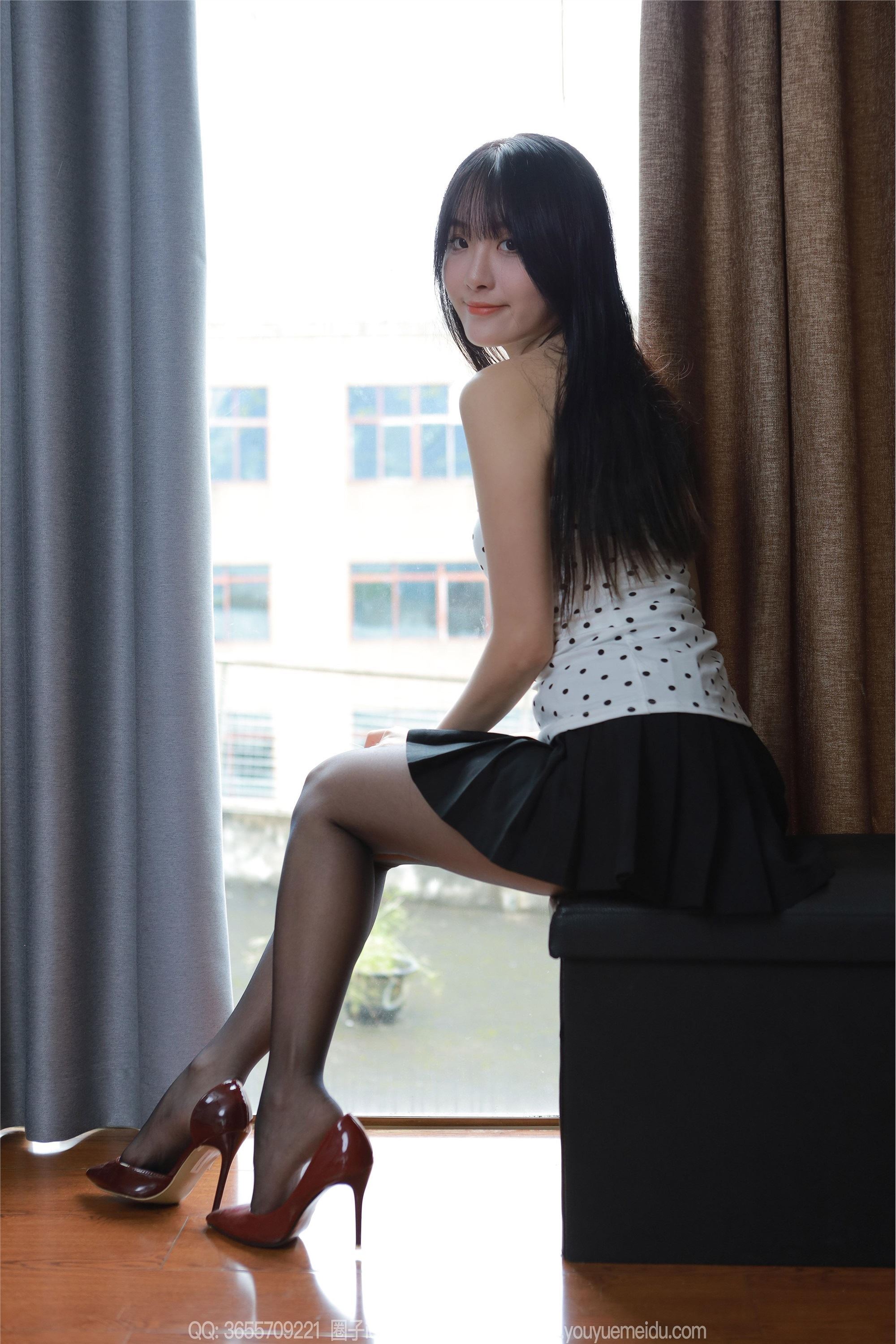 IESS异思趣向  2024.07.16 丝享家 1795 婉萍《波点短裙》